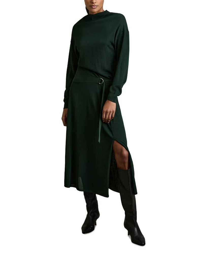 Alina Belted Dress