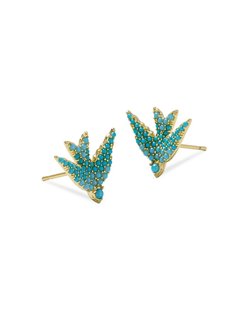 Melody Bird Stud Earrings