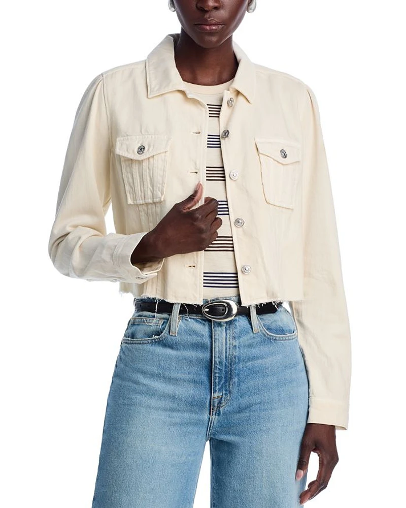 Pacey Cropped Denim Jacket