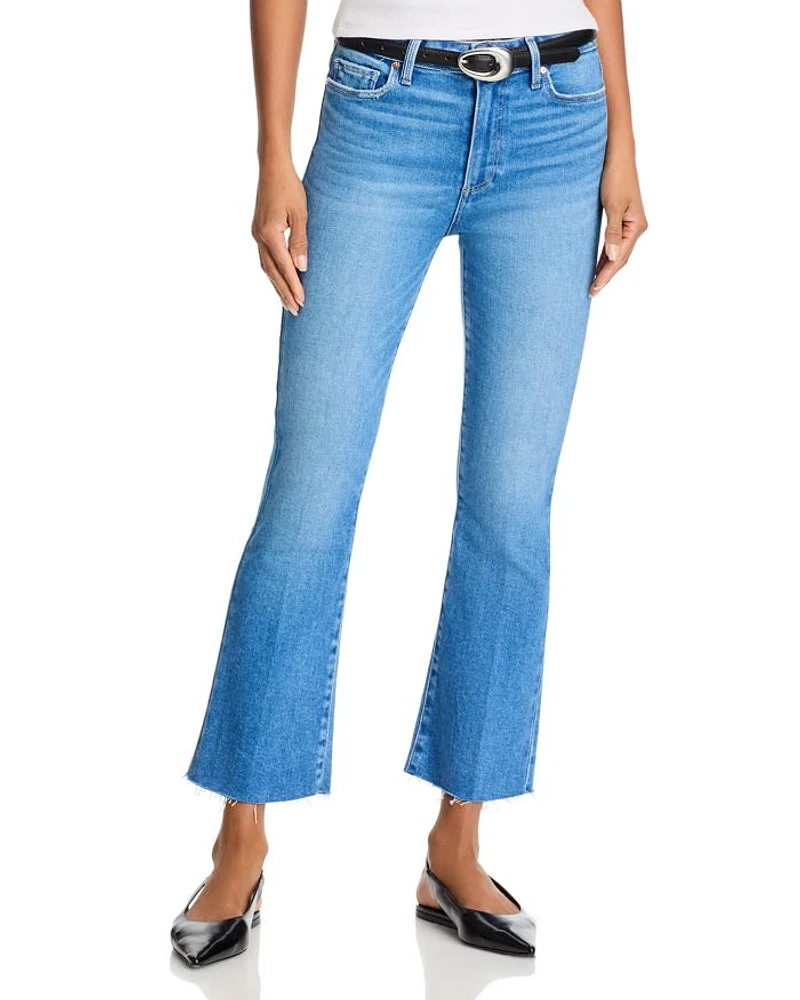 Colette High Rise Crop Flare Jeans Mesmerize