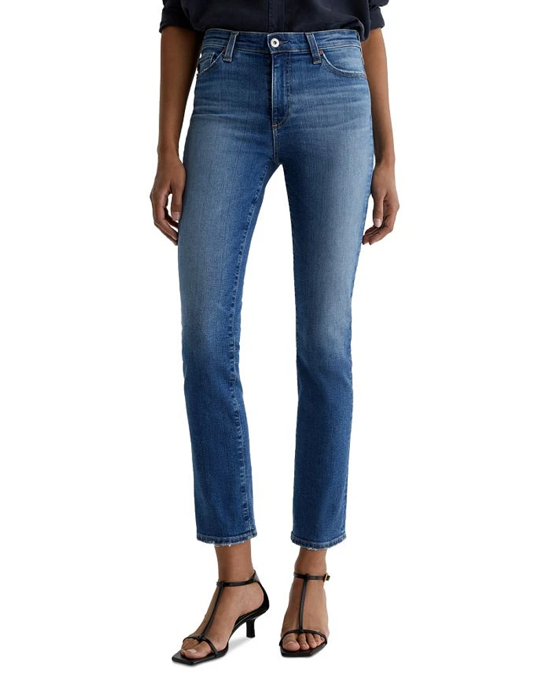 Mid Rise Straight Leg Jeans Oceanside