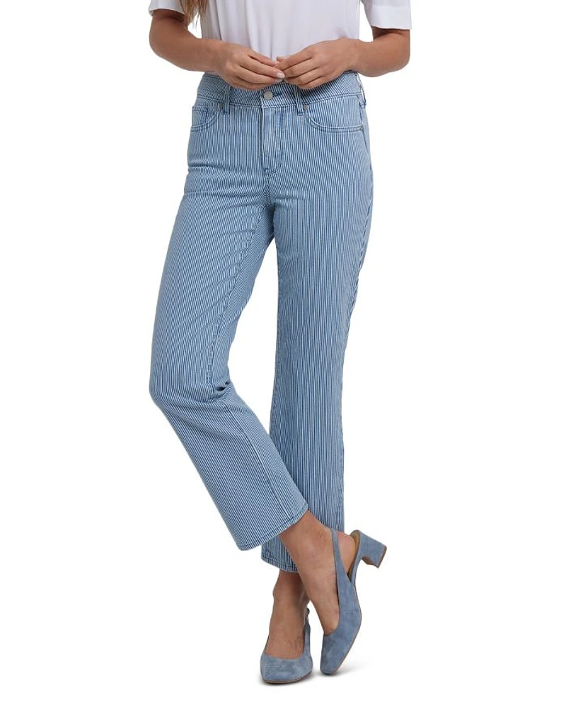 Marilyn Straight Ankle Jeans Villa Vista
