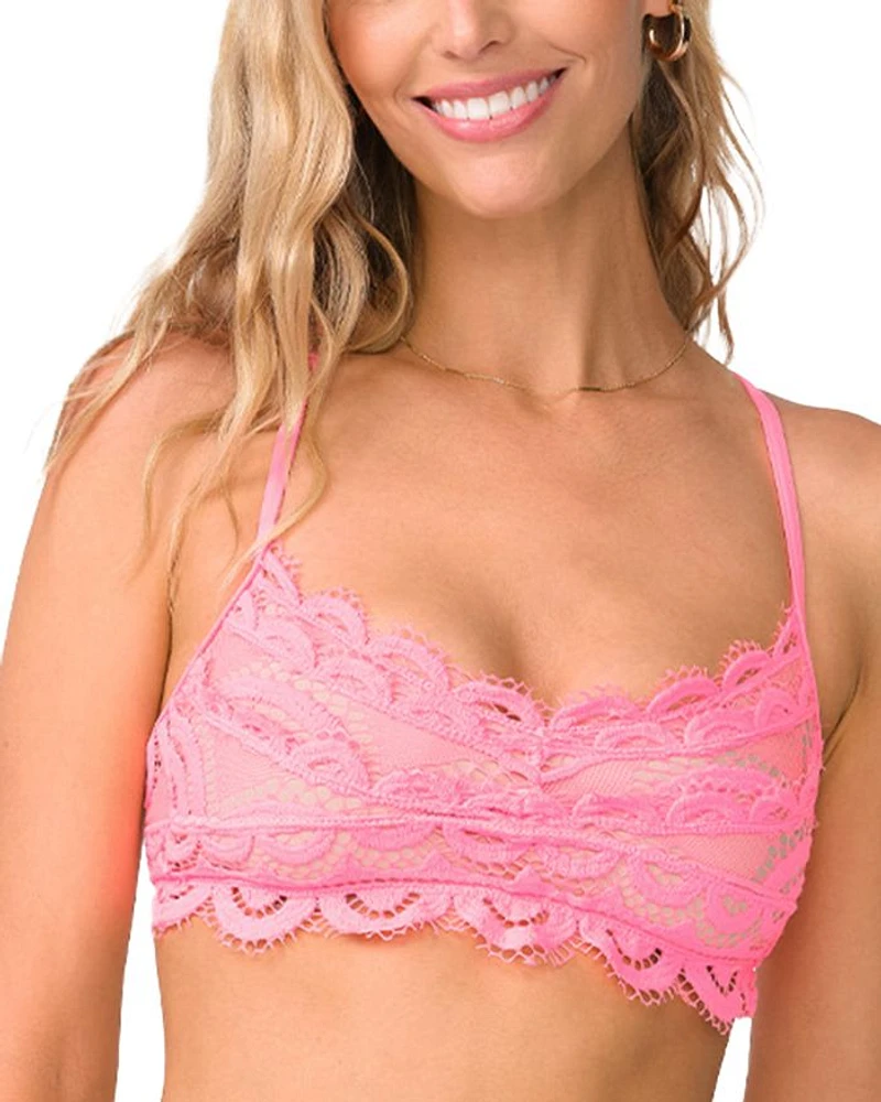 Lace Bralette Bikini Top