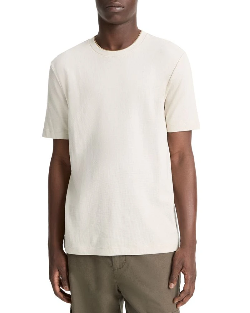 Regular Fit Micro Waffle Tee