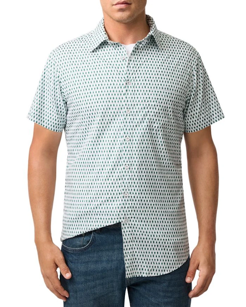 Byron Slim Fit Short Sleeve Shirt