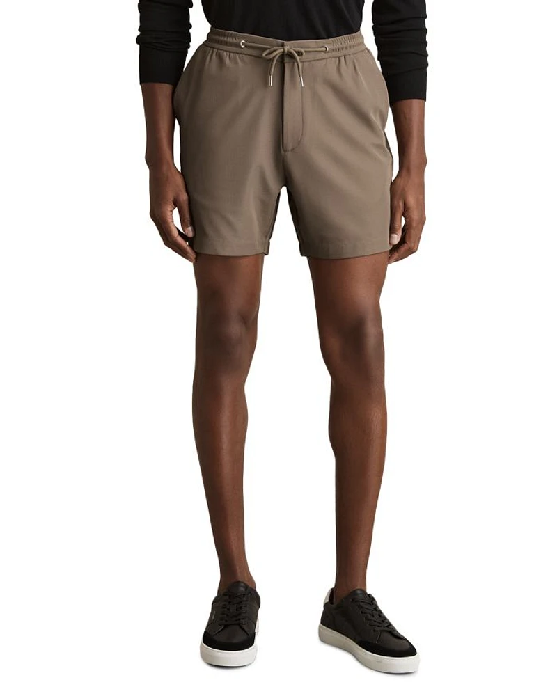 Newark Textured Drawstring Shorts