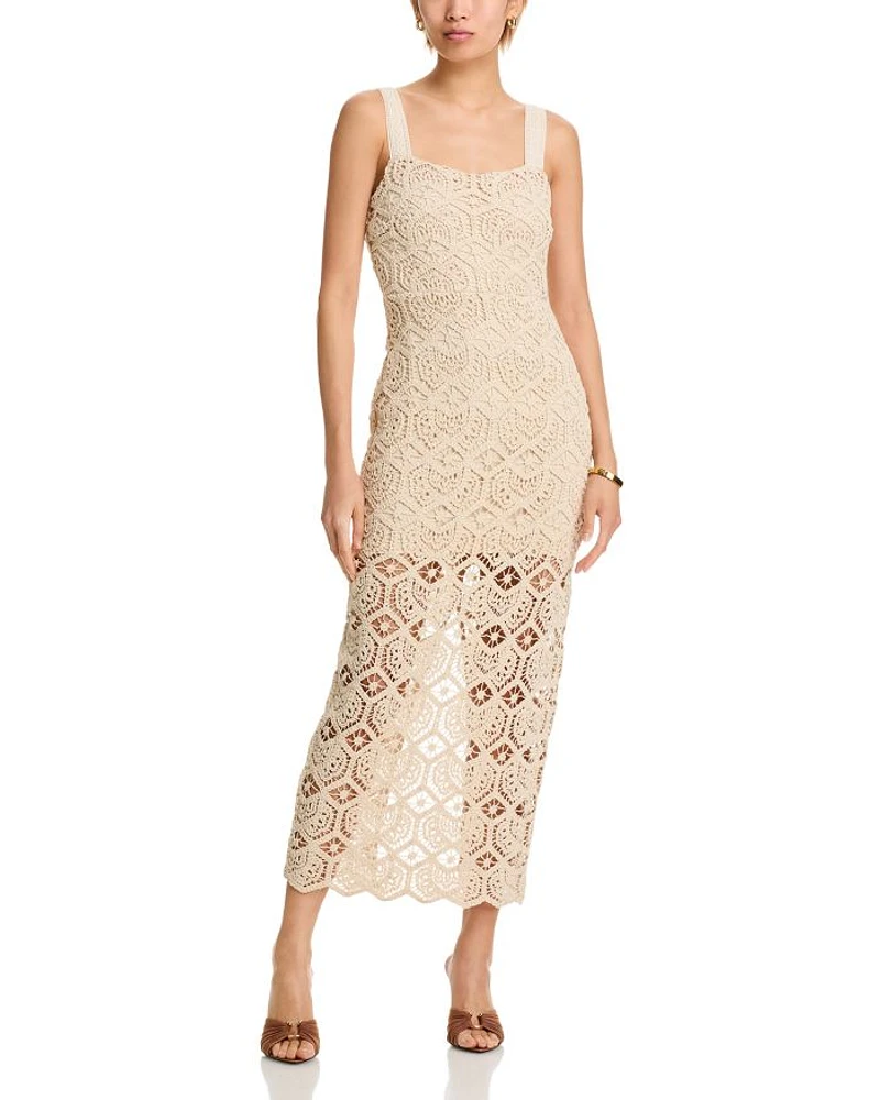 Crochet Tank Dress - Exclusive