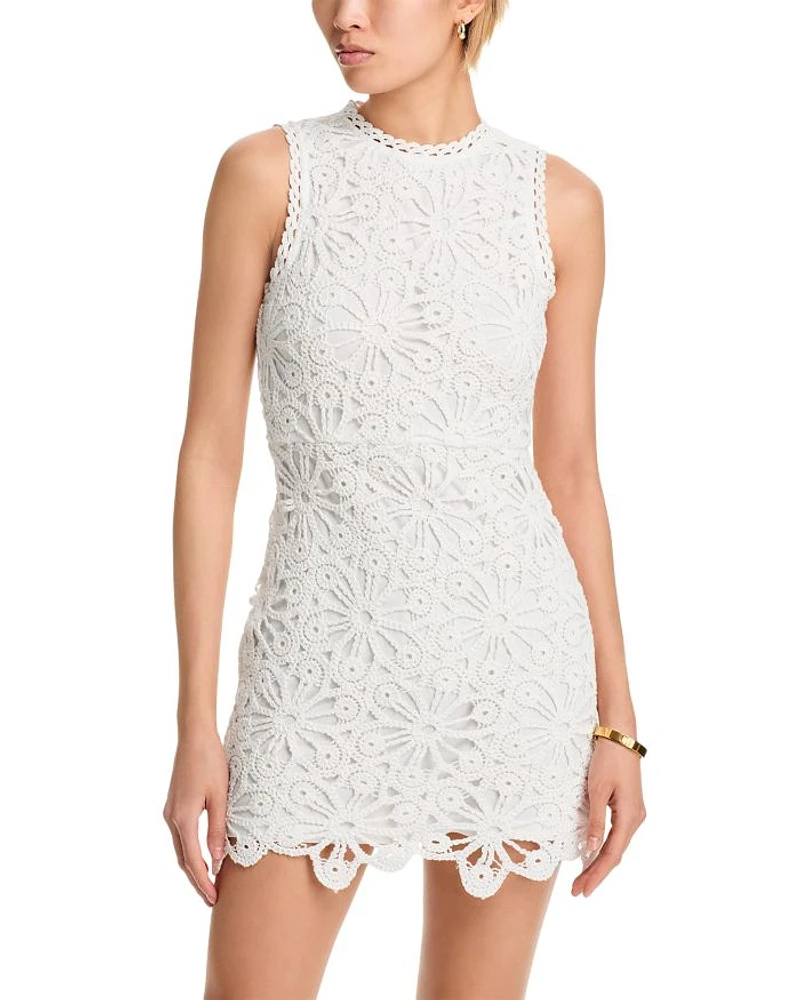 Crochet Mini Dress - Exclusive