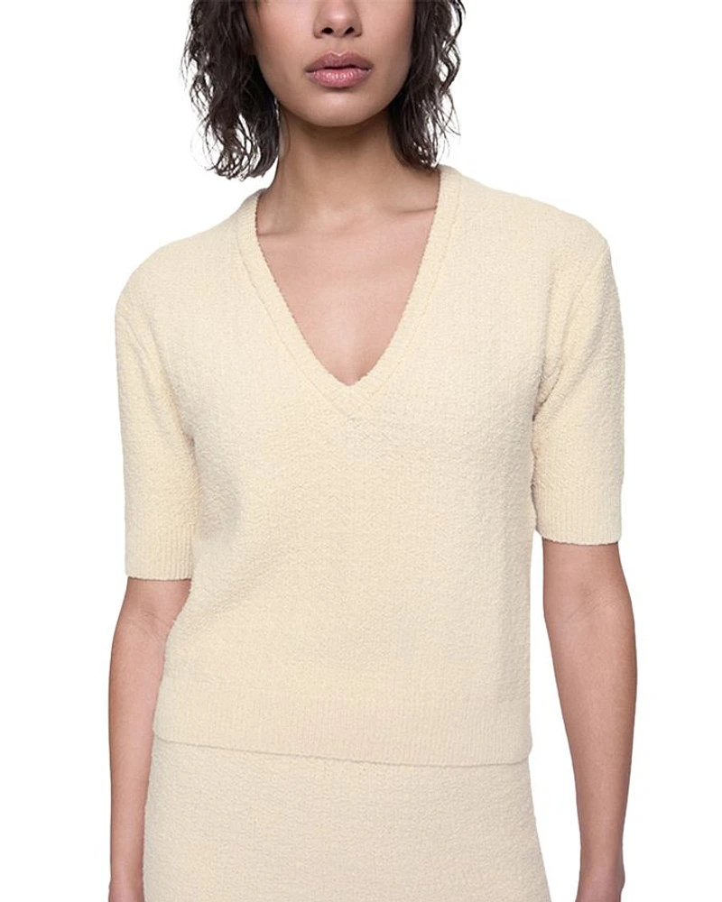 Audrey Short Sleeve Sweater