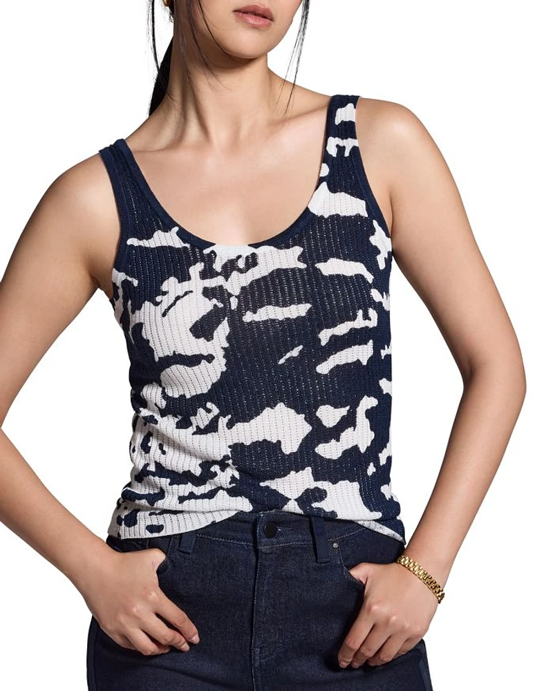 Nightfall Rib Sweater Tank Top