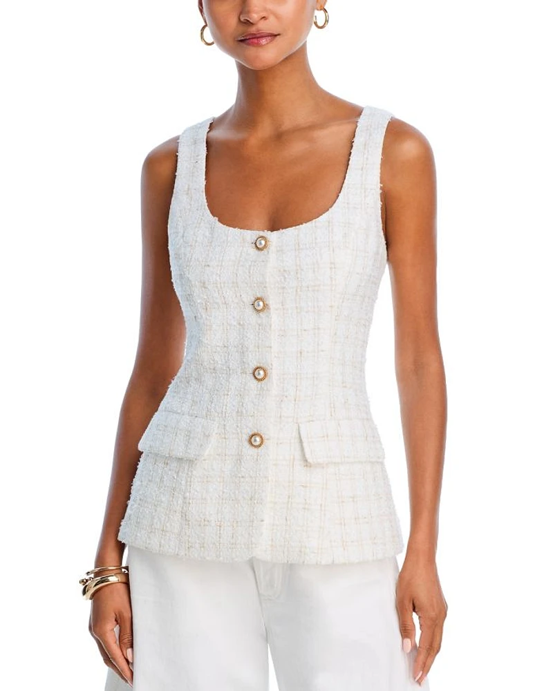 Tweed Vest