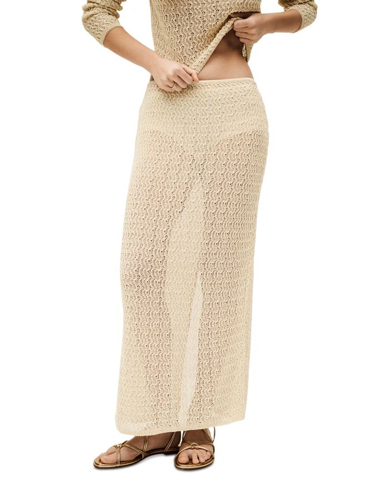 Jupe Prettie Crochet Maxi Skirt