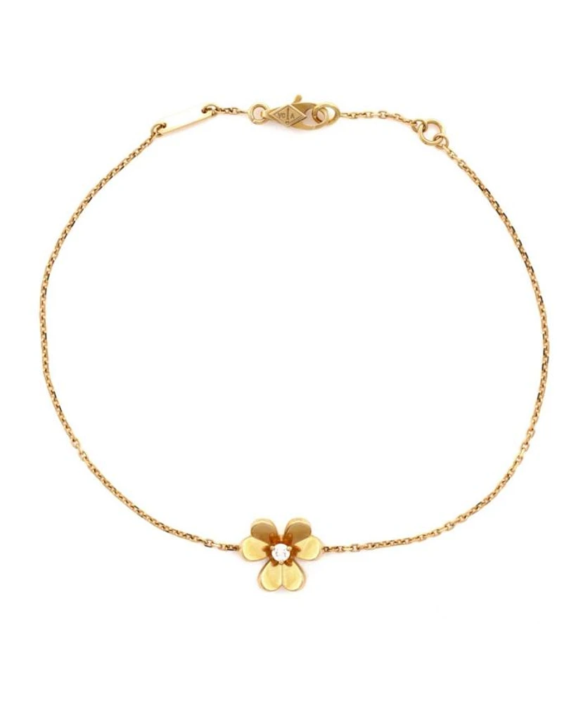 Mini Frivole Bracelet 18K Gold with Diamond
