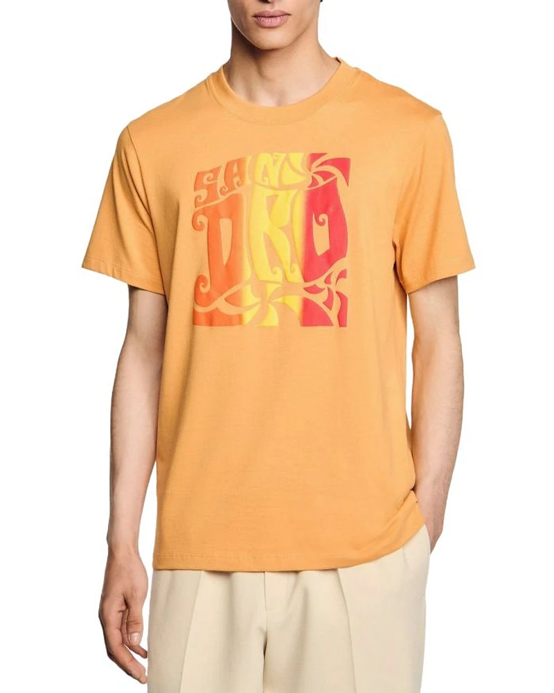 Wave Print Tee