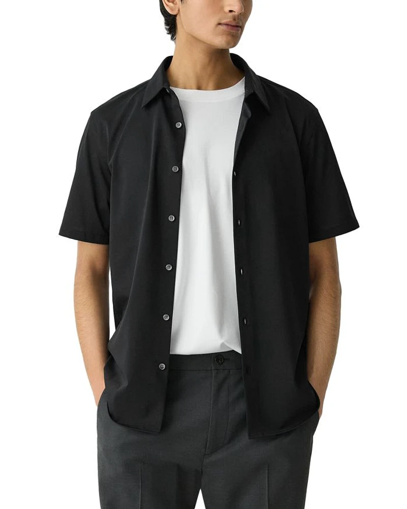 Irving Short-Sleeve Shirt Structure Knit