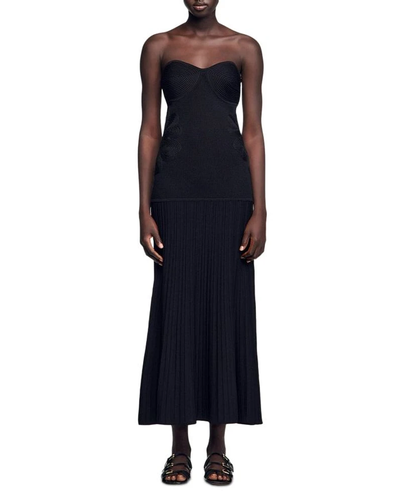 Pamela Bustier Knit Dress