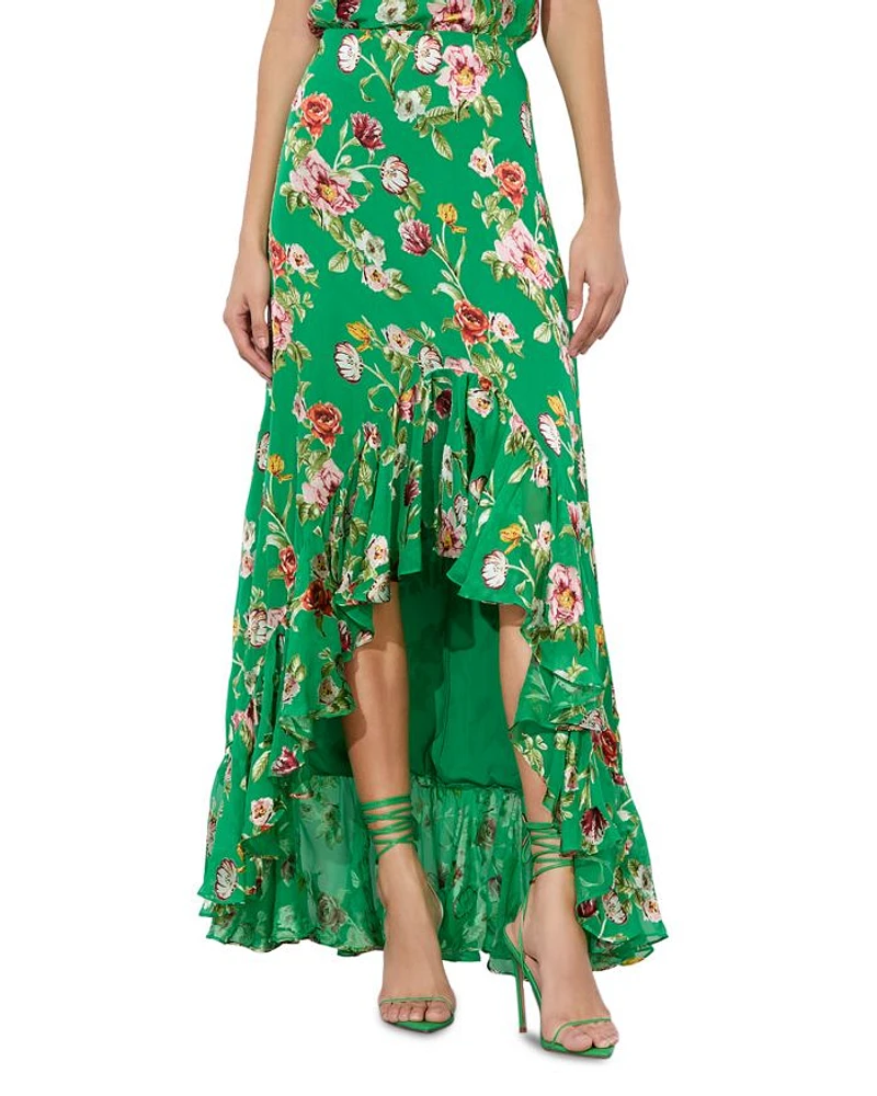 Soraya Faux Wrap Skirt