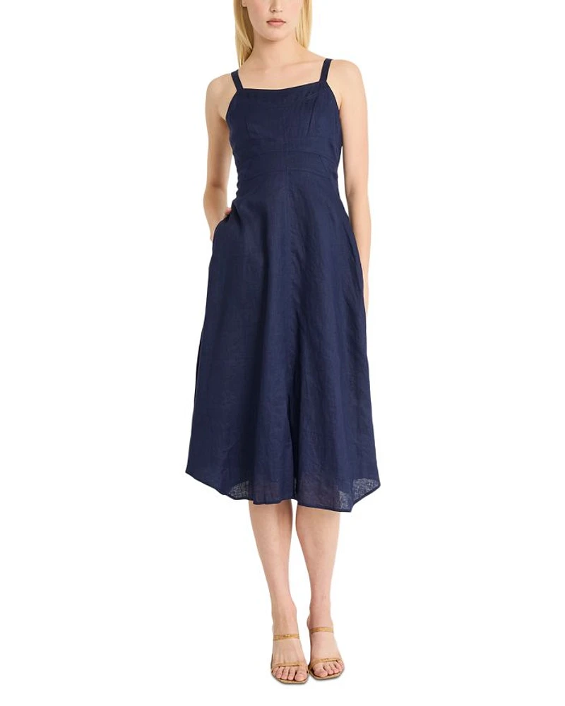Sleeveless A Line Dress