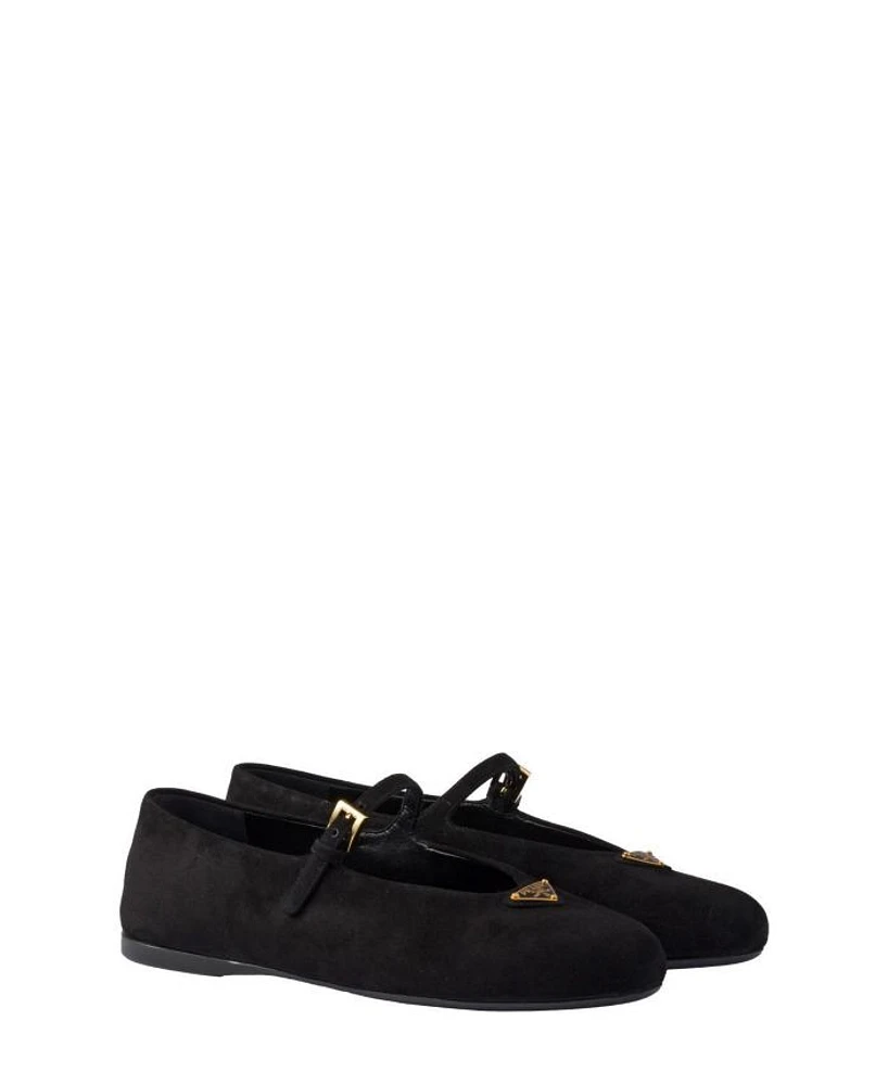 Women's Suede Ballerinas