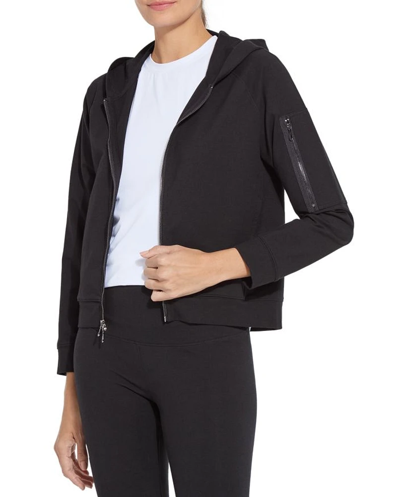 Cotton Zip Up Hoodie Sweatshirt