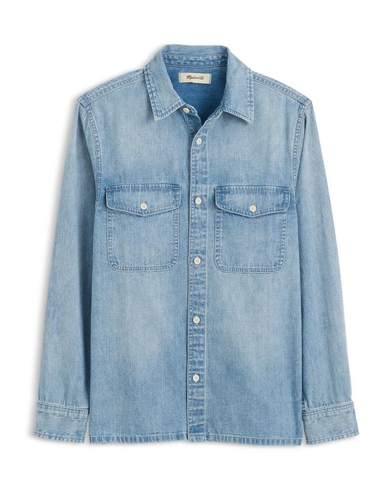Regular Fit Denim Station Shirt
