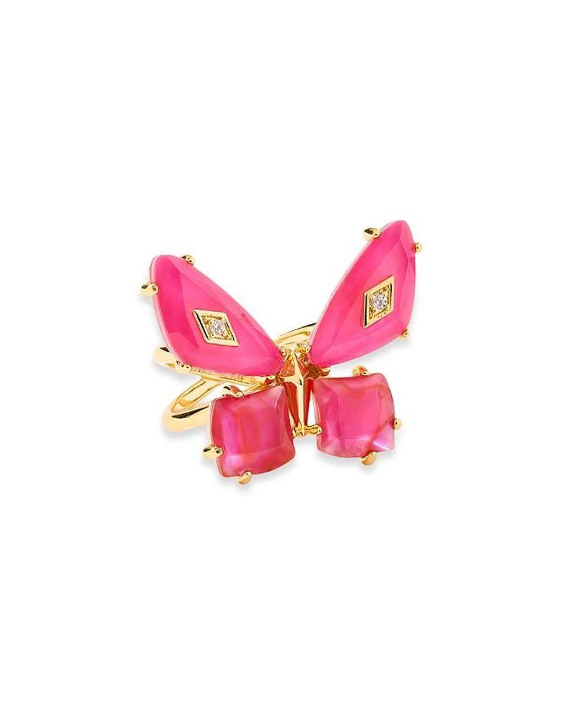 Bianca Butterfly Cocktail Ring