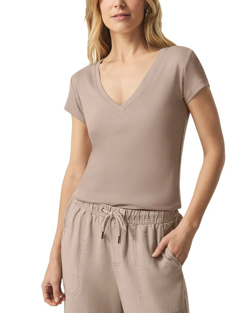 Faye V Neck Tee