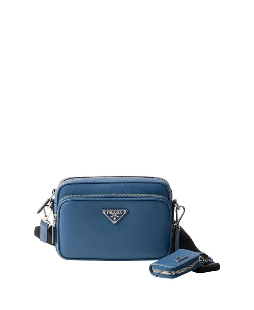 Saffiano Leather Shoulder Bag