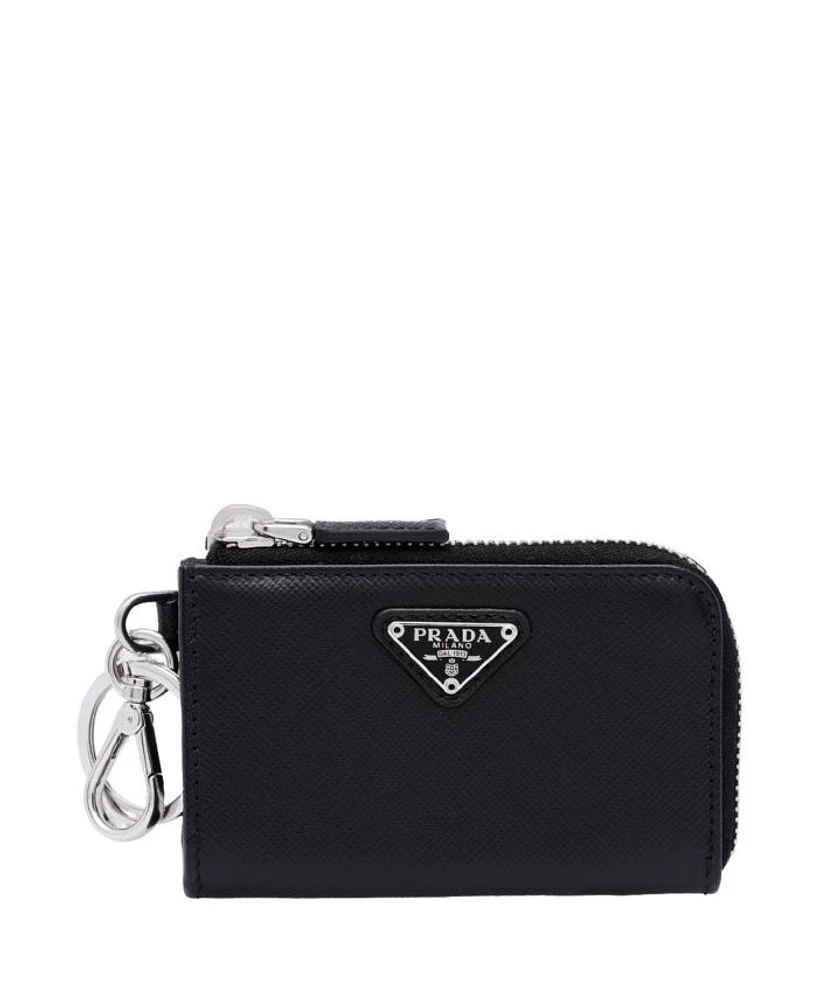Saffiano Leather Mini Pouch
