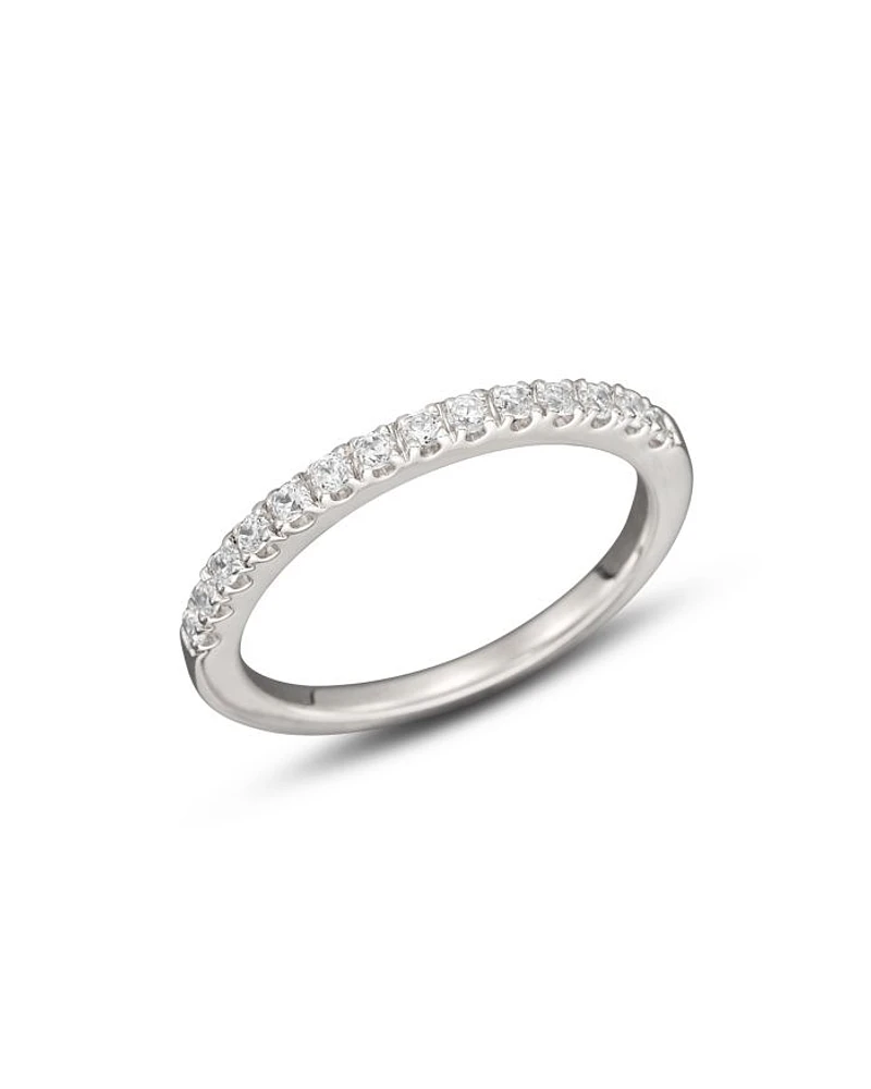 Diamond Band Ring in 14K White Gold, .50 tcw - Exclusive