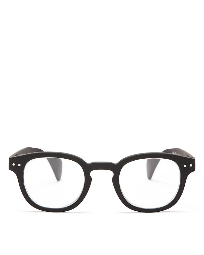 #C Square Reading Glasses, 45mm