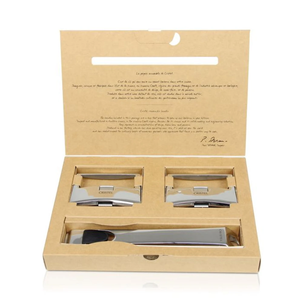Cristel Casteline Tech 3-Piece Handle Set