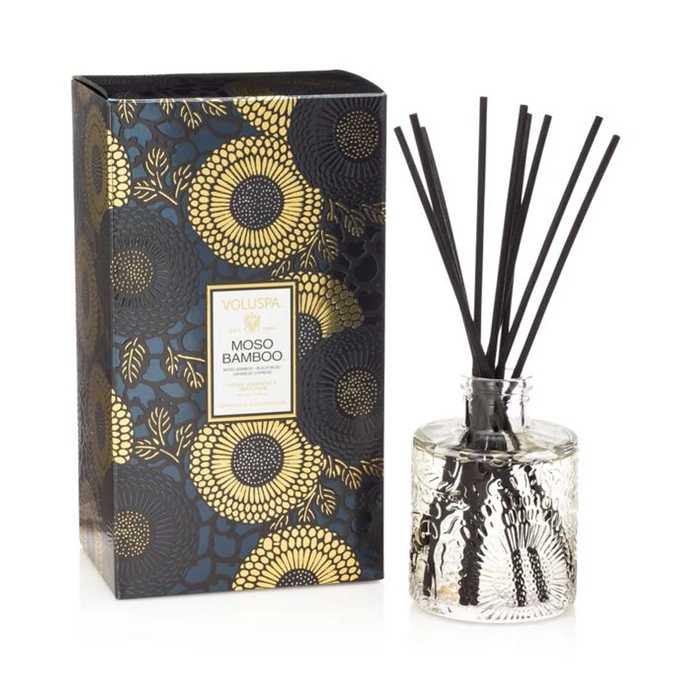 Moso Bamboo Reed Diffuser, 3.4 oz.