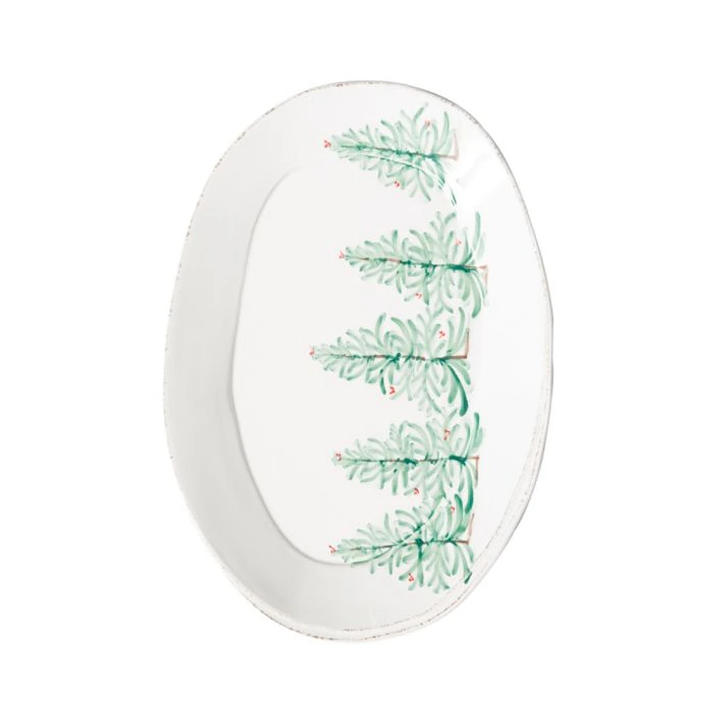 Lastra Holiday Oval Platter