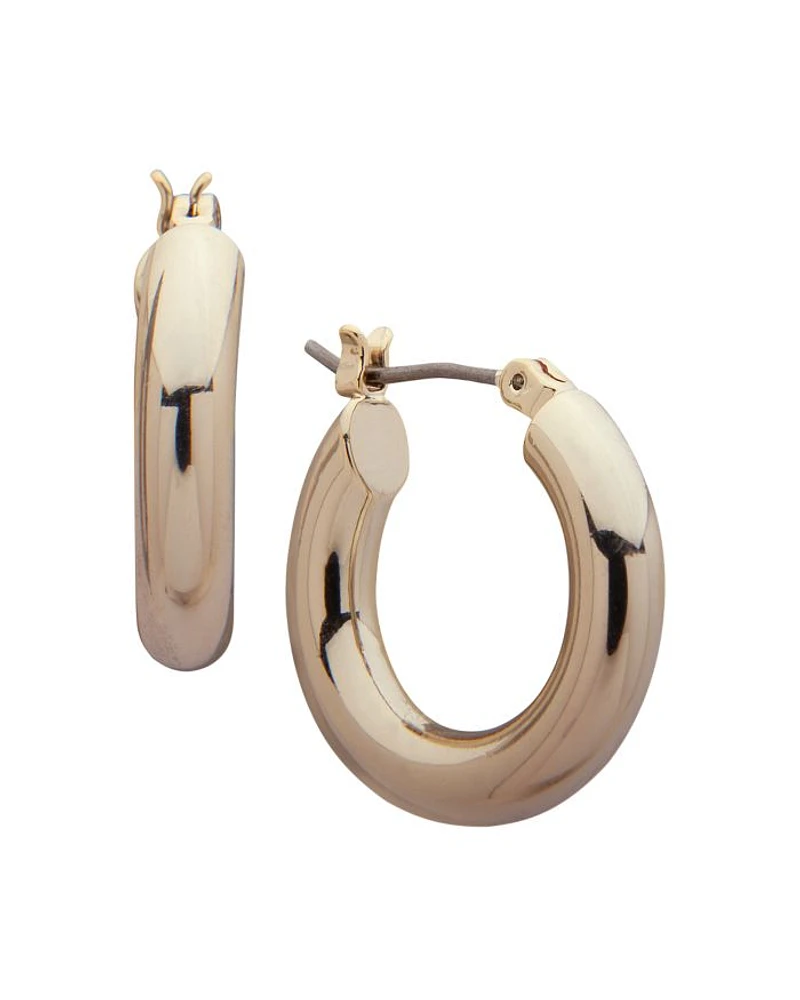 Thick Hoop Earrings