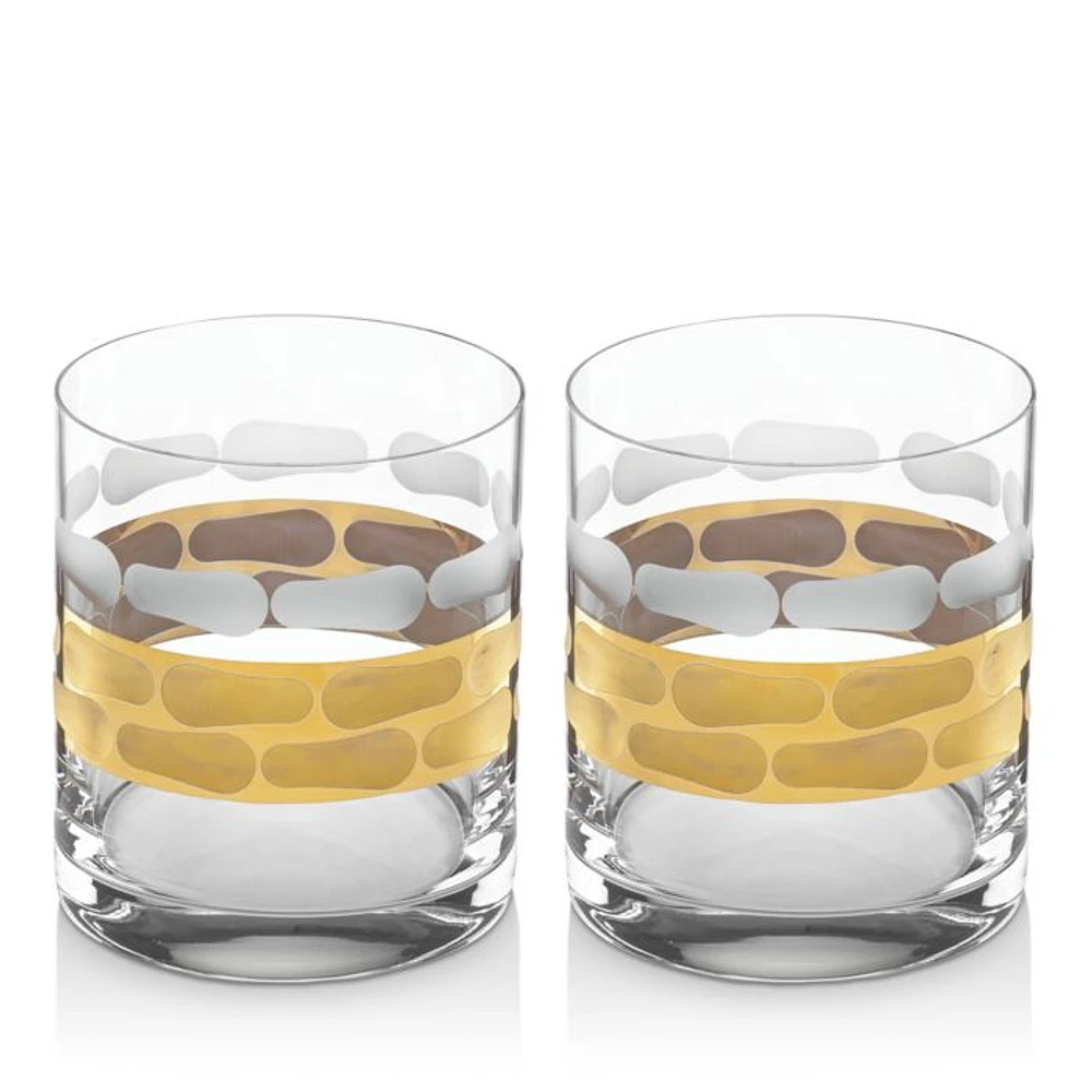 Truro Double Old Fashioned Glass Set of 2