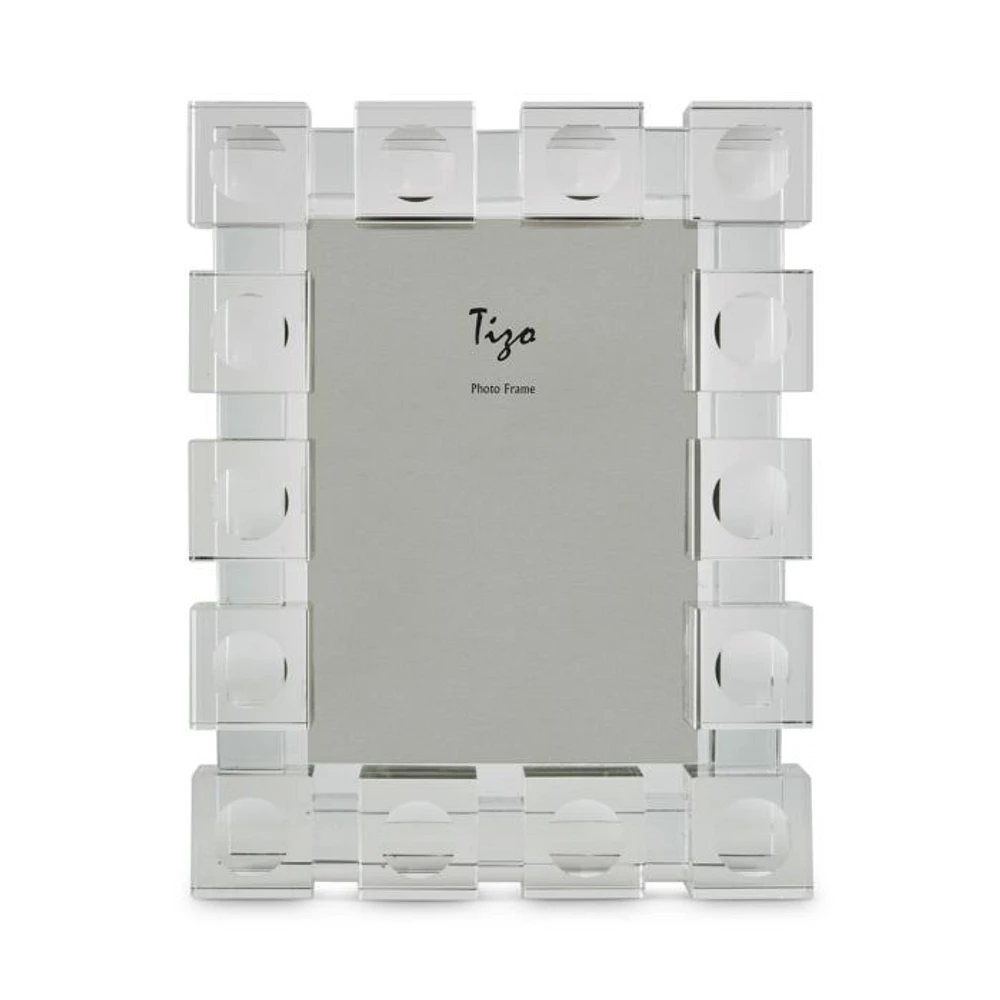 Clear Cubes Crystal Glass Frame Collection