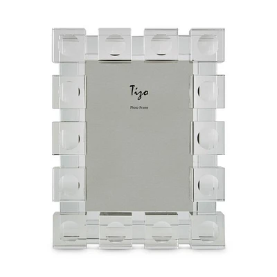 Clear Cubes Crystal Glass Frame Collection