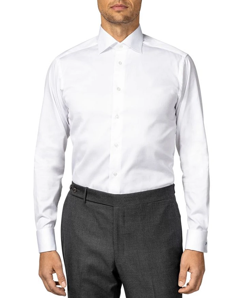 Contemporary Fit Signature Twill French Cuff Dress Shirt