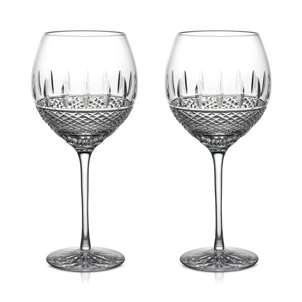 Irish Lace White Wine Glass, Set of 2