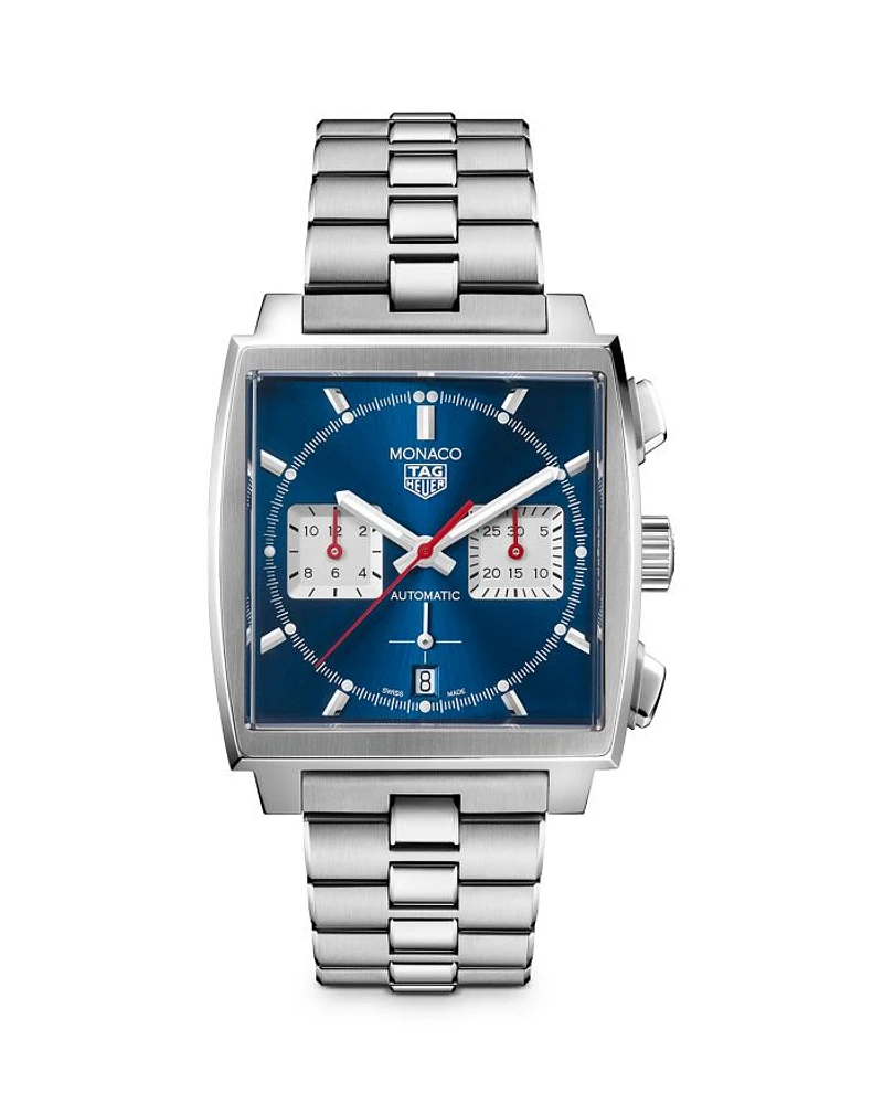 Monaco Calibre Automatic Chronograph, 39mm