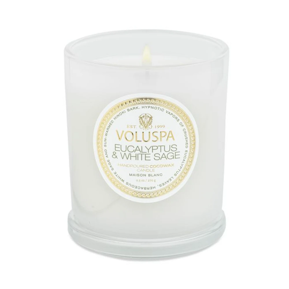 Eucalyptus & White Sage Classic Candle 9.5 oz.