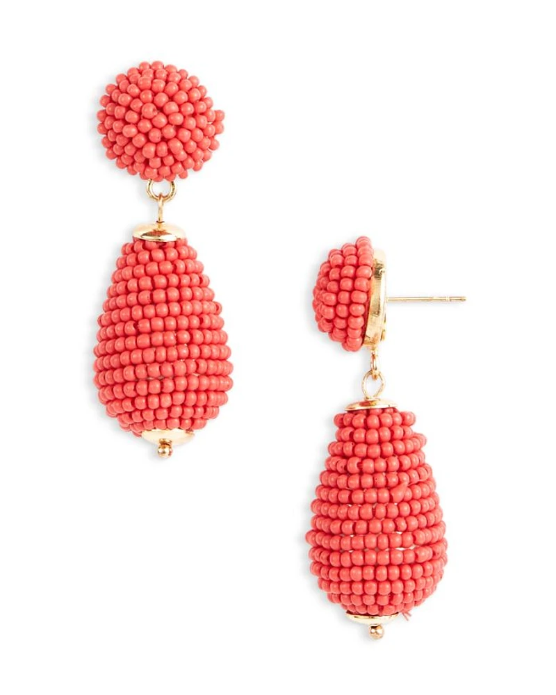Beaded Drop Earrings