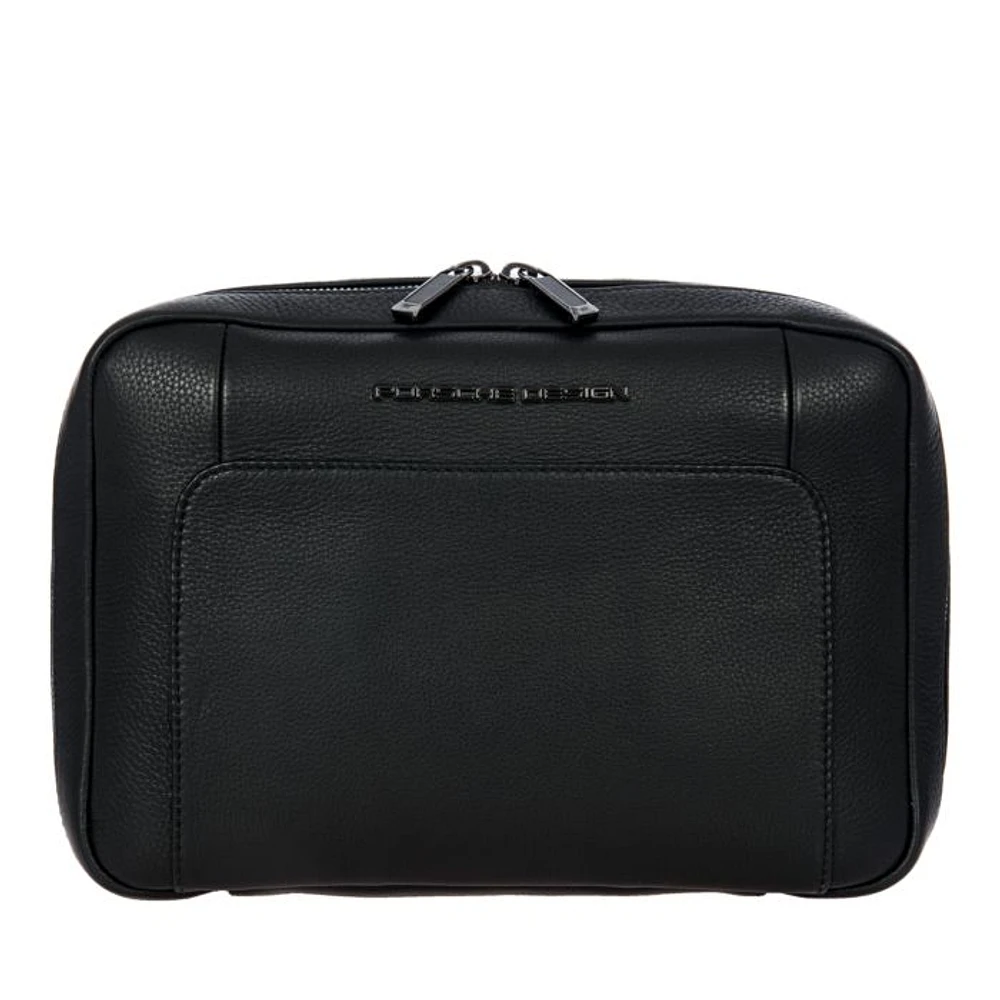 Roadster Leather Washbag