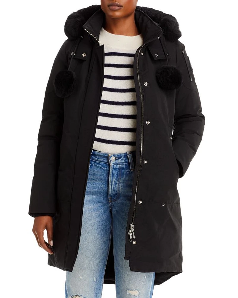 Stirling Shearling Trim Down Parka