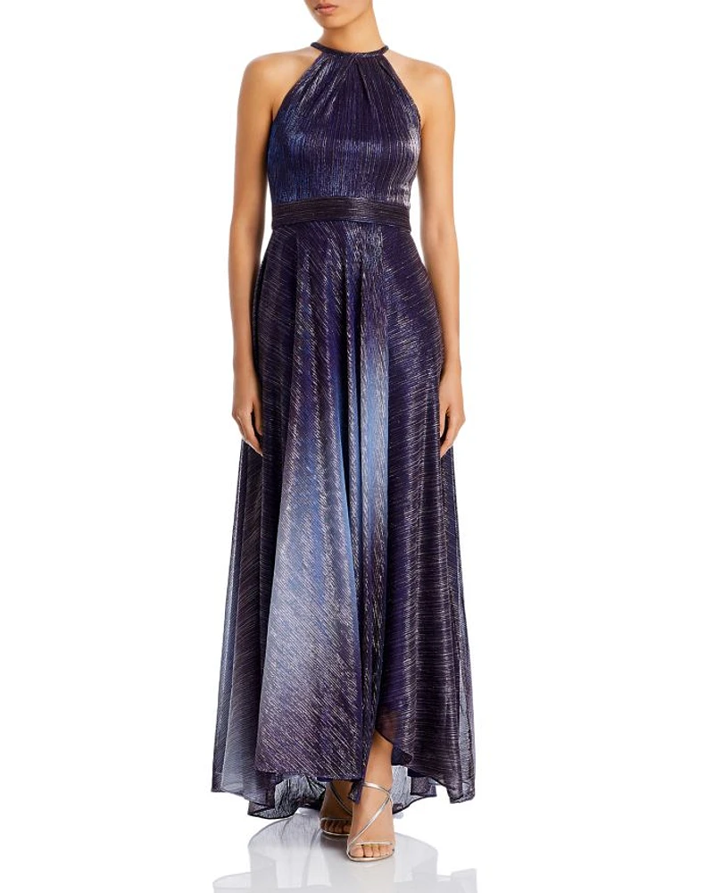 Metallic Ombré Gown - Exclusive