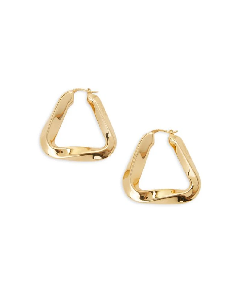Triangle Hoop Earrings