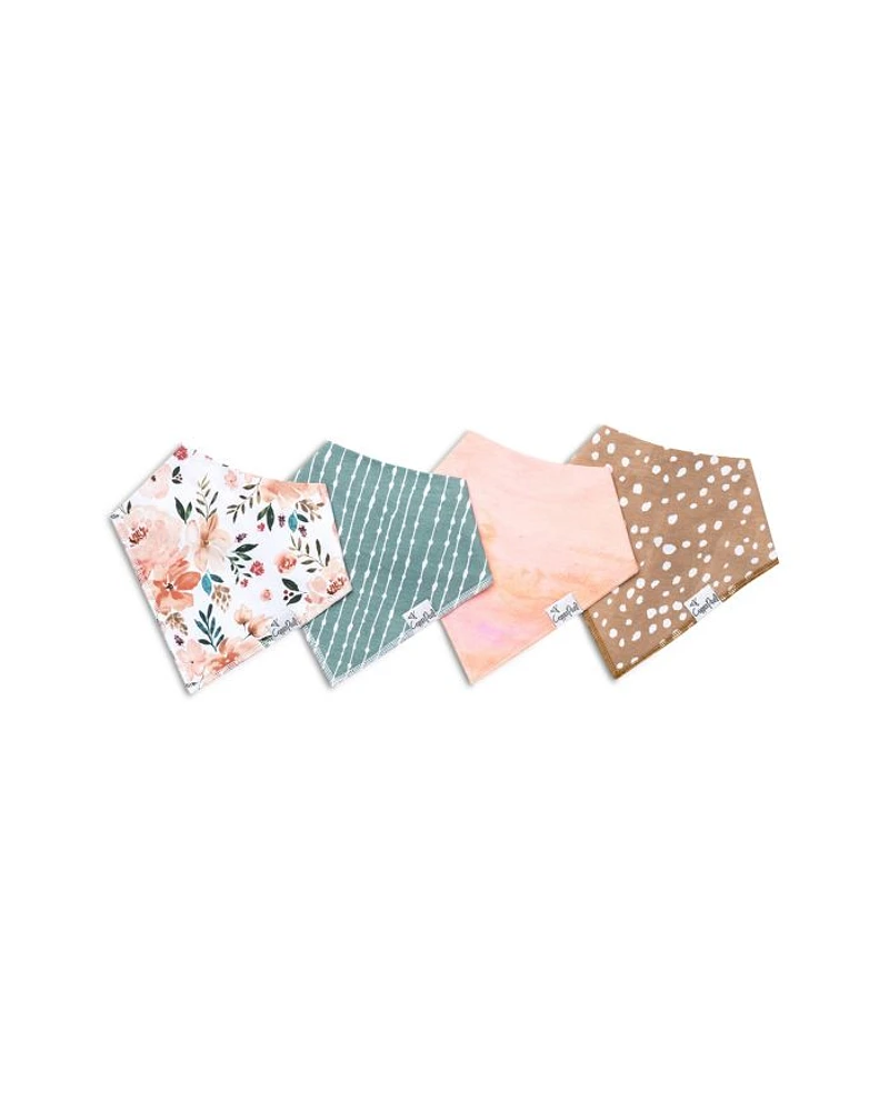 Bandana Bib Set, Pack of 4