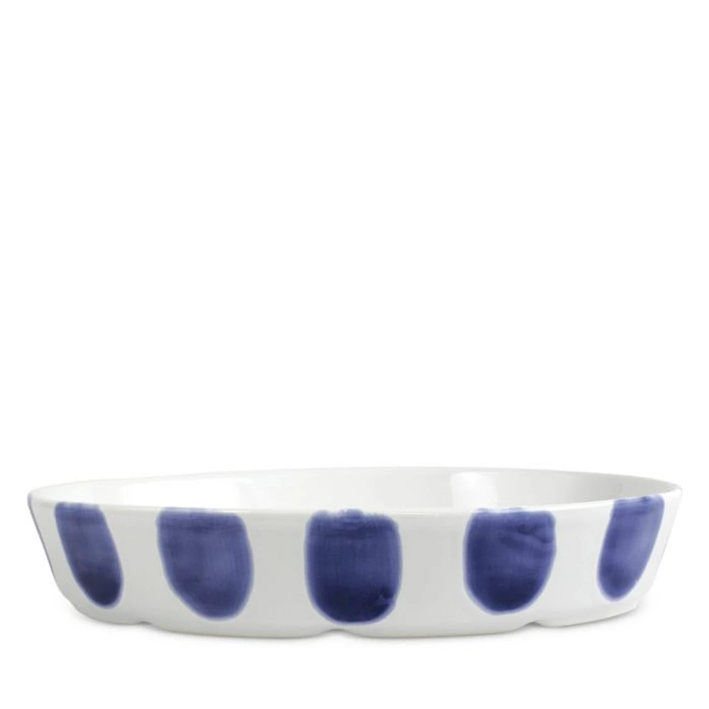 Santorini Dot Oval Baker