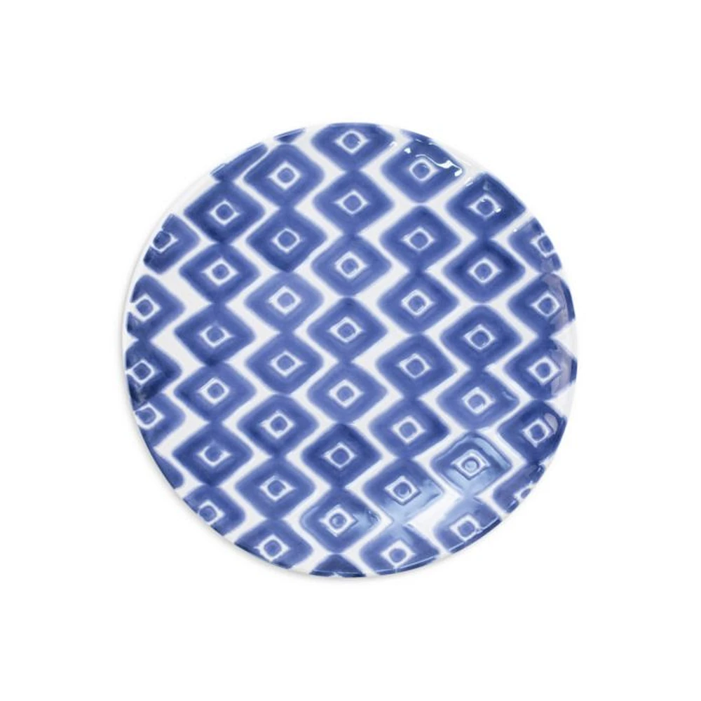 Santorini Diamond Salad Plate
